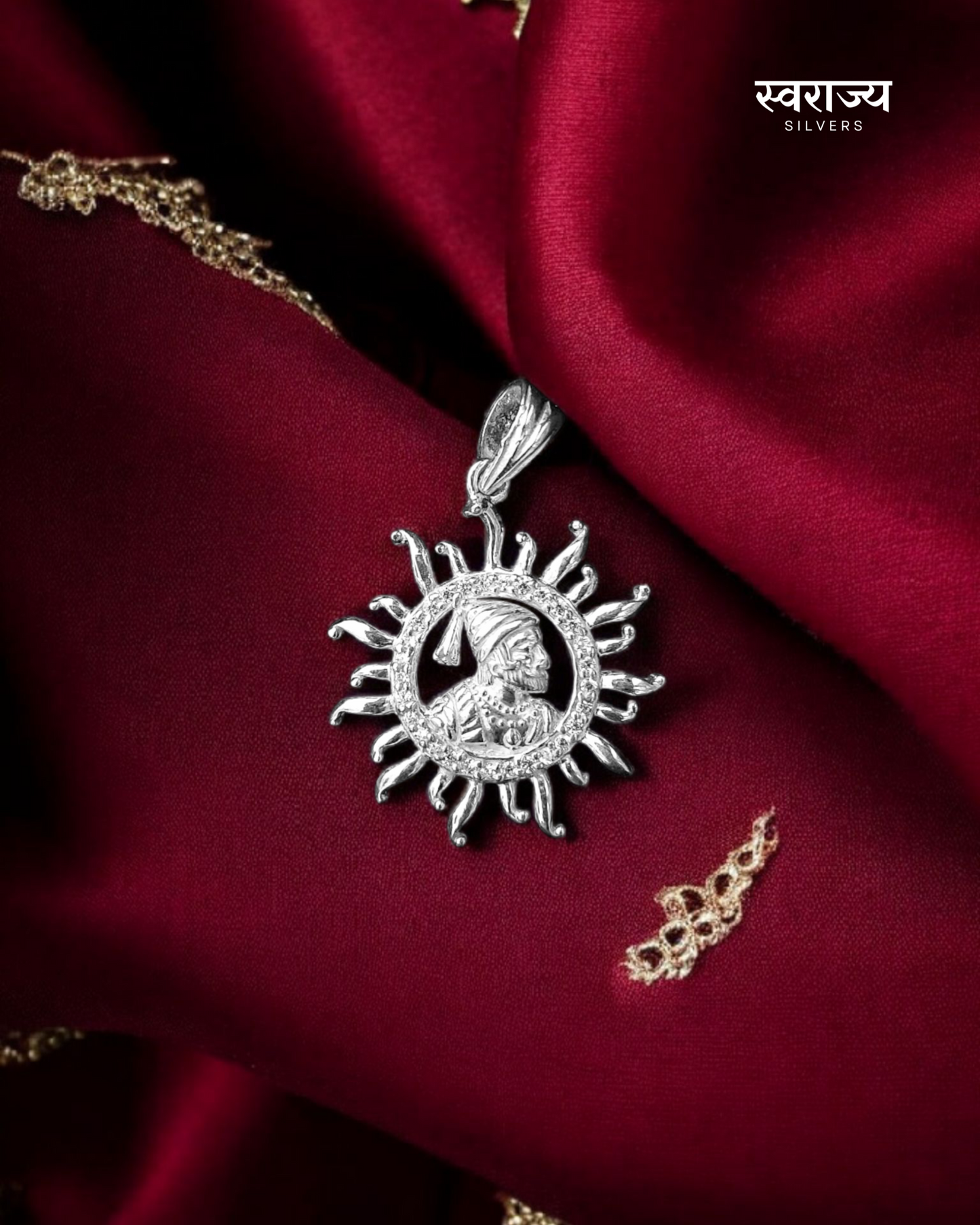 Chhatrapati Shivaji Maharaj Pendant - Surya Chakra