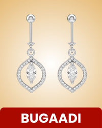 Silver Bugadi Earrings