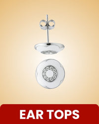 Silver Tops/Studs Earrings