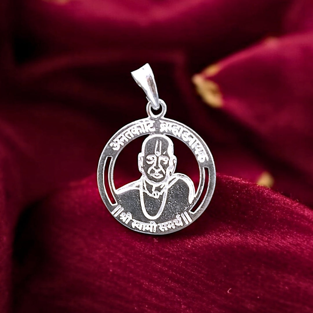 Shree Swami Samarth Pendant - Round
