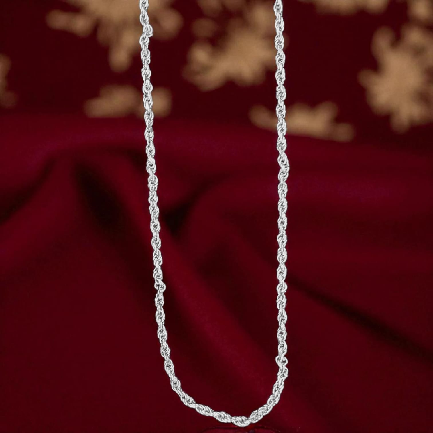 Rope Chain - 925 Silver
