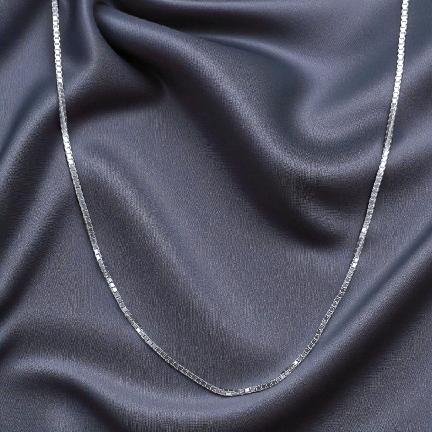 Small Box Chain 925 Silver