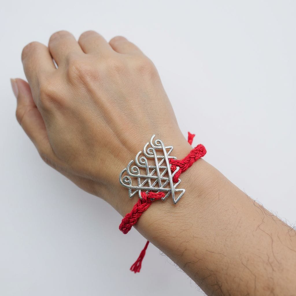 Saraswati Yantra Bracelet - 925 Silver