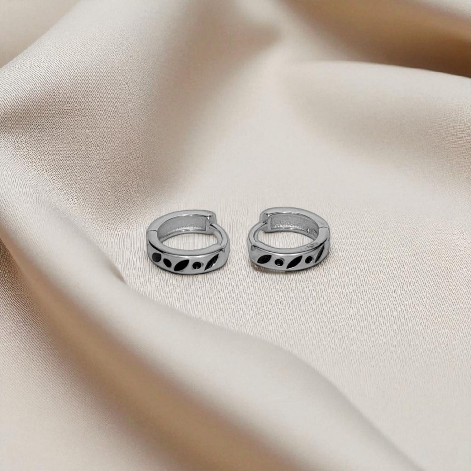 Oxidised Bali pair - 925 Silver