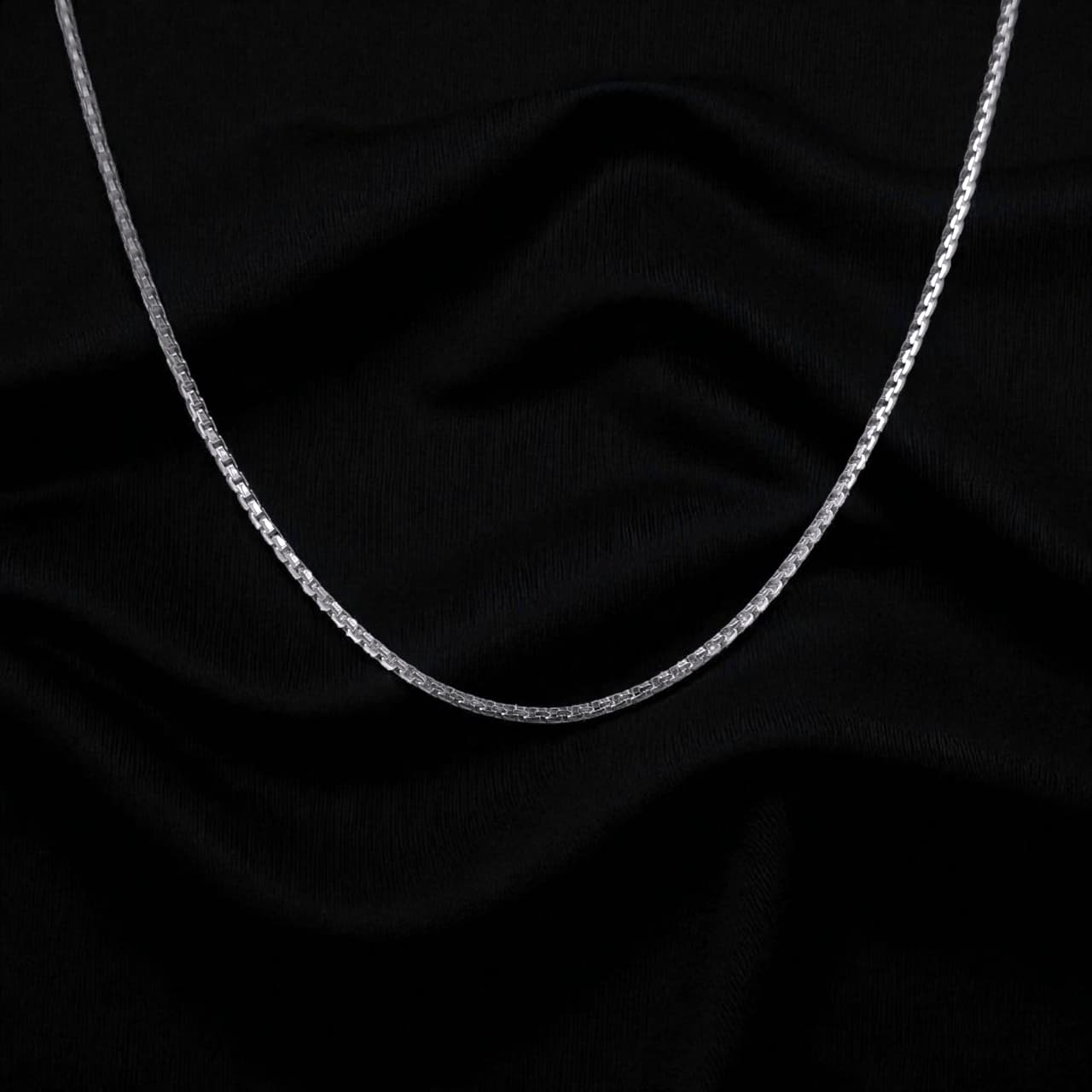 Box Baby Chain - 925 Silver