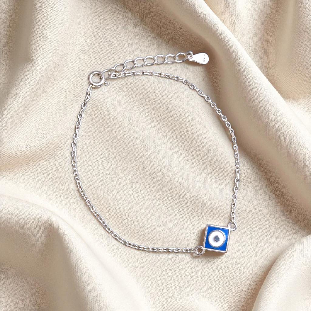 Evil Eye Silver Bracelet For Women