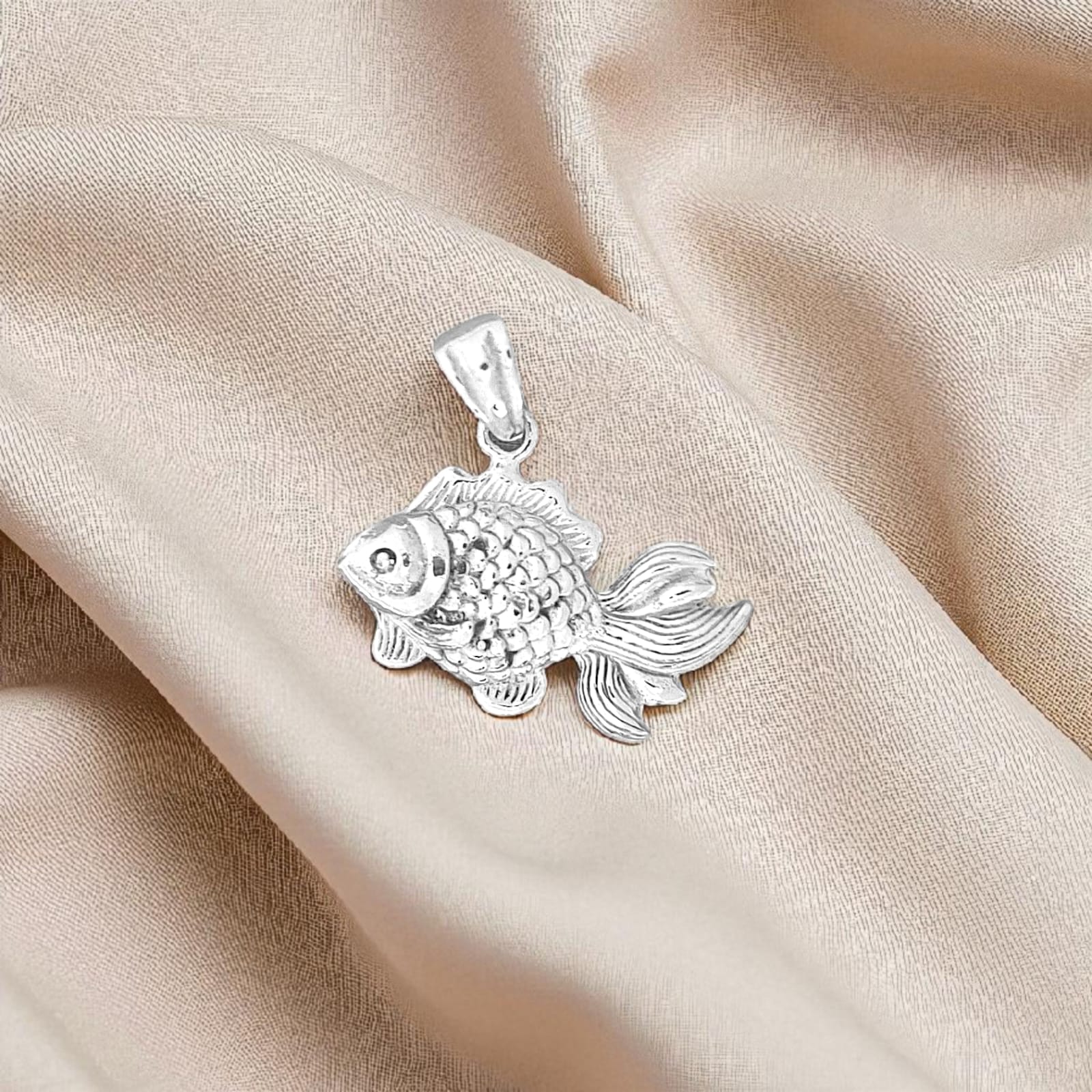 Silver Fish Pendant