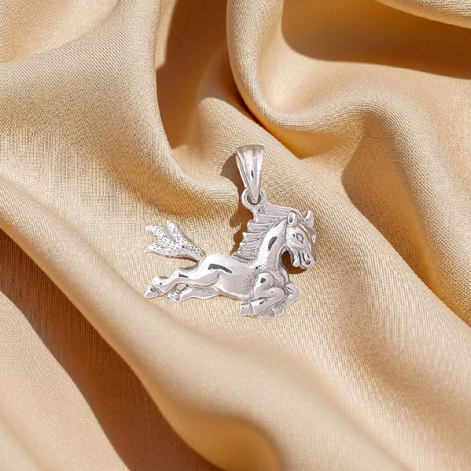 Silver Horse Pendant