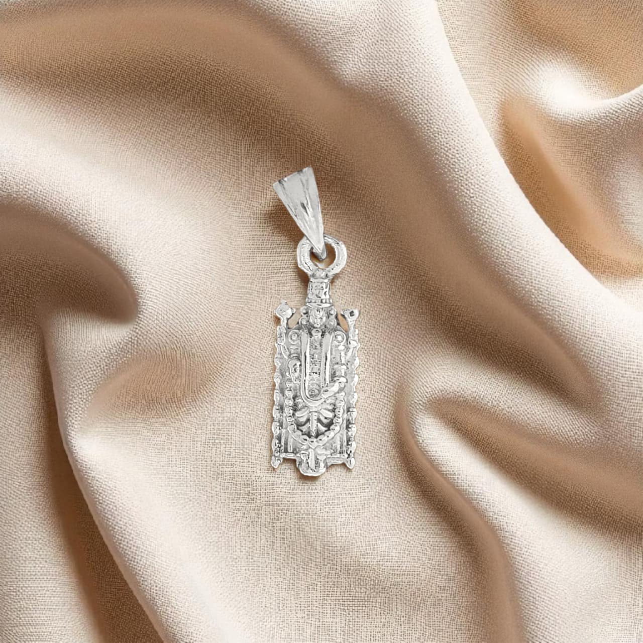 Silver Lord Tirupati Balaji Pendant