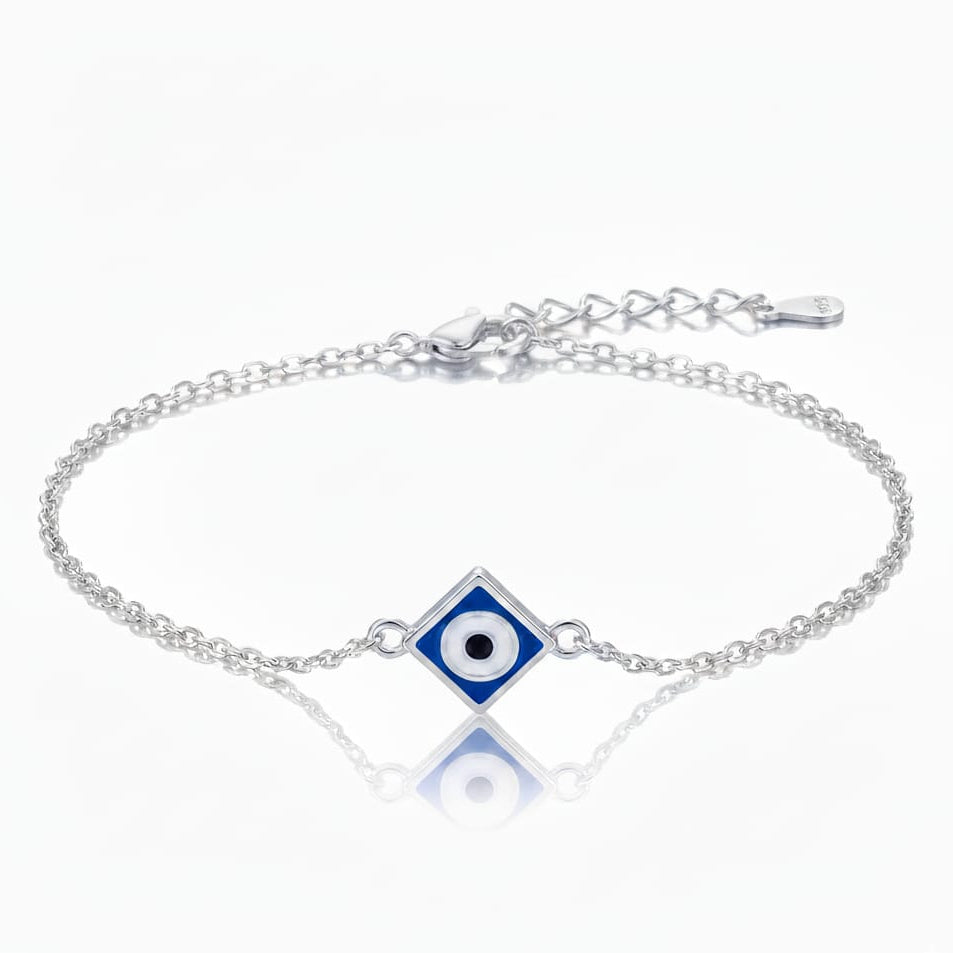 Evil Eye Silver Bracelet For Women
