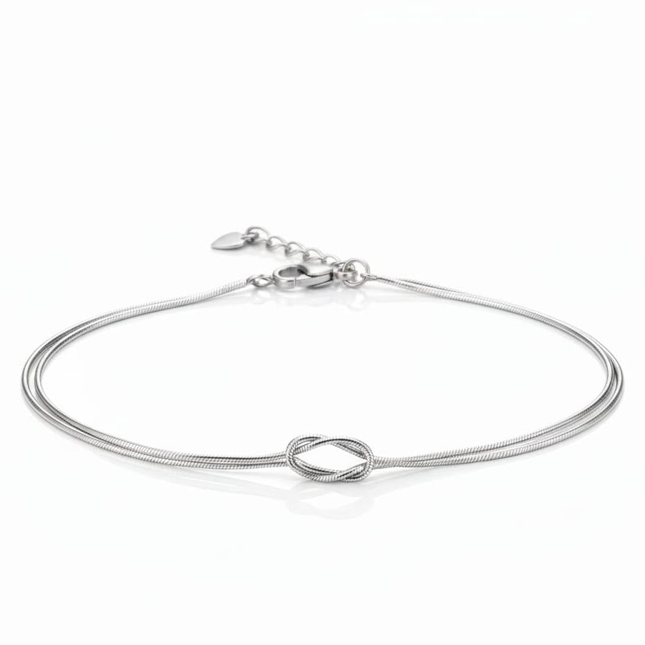 Knot Bracelet for men and women -925 Silver