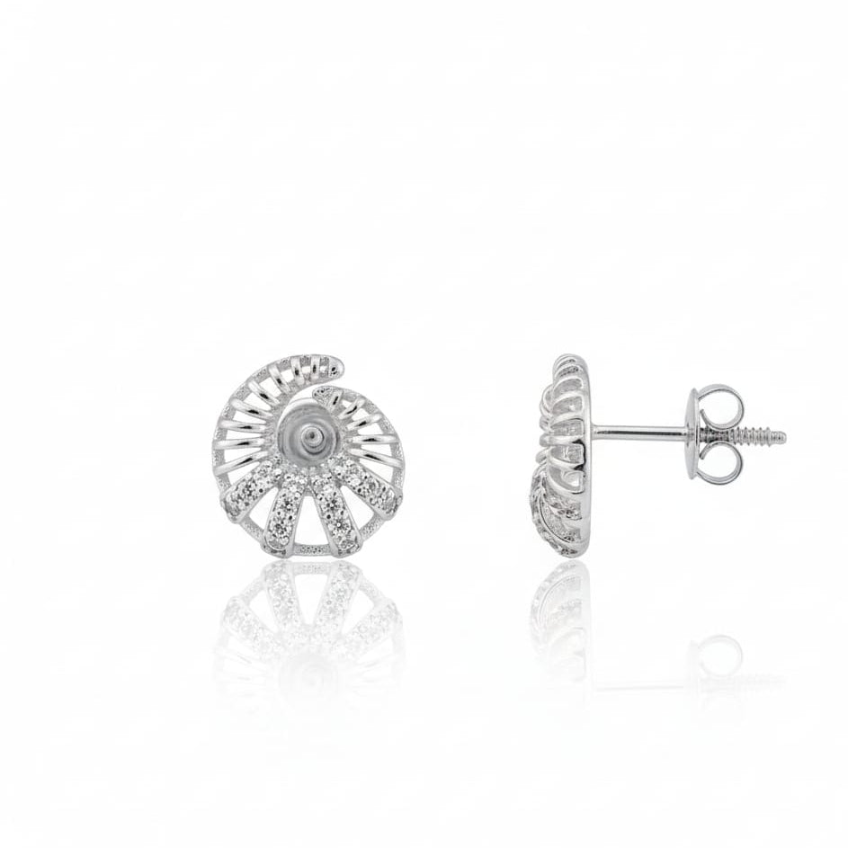 Fancy stud Earring pair for women&girl -925 Sterling Silver
