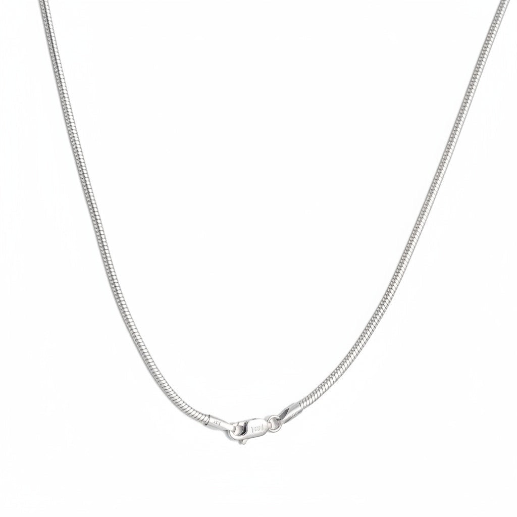Silver snake chain for men-925 Silver
