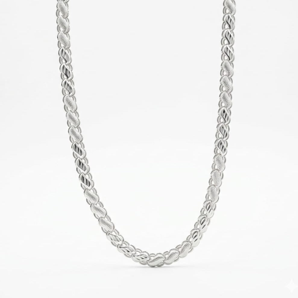 Trendy silver Chain for men-925 Silver