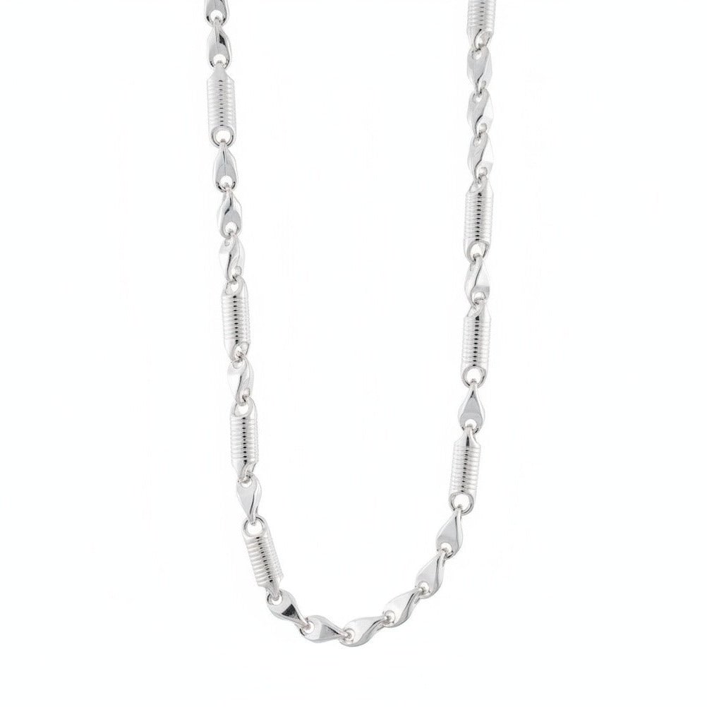 unique link chain for men-925 Silver