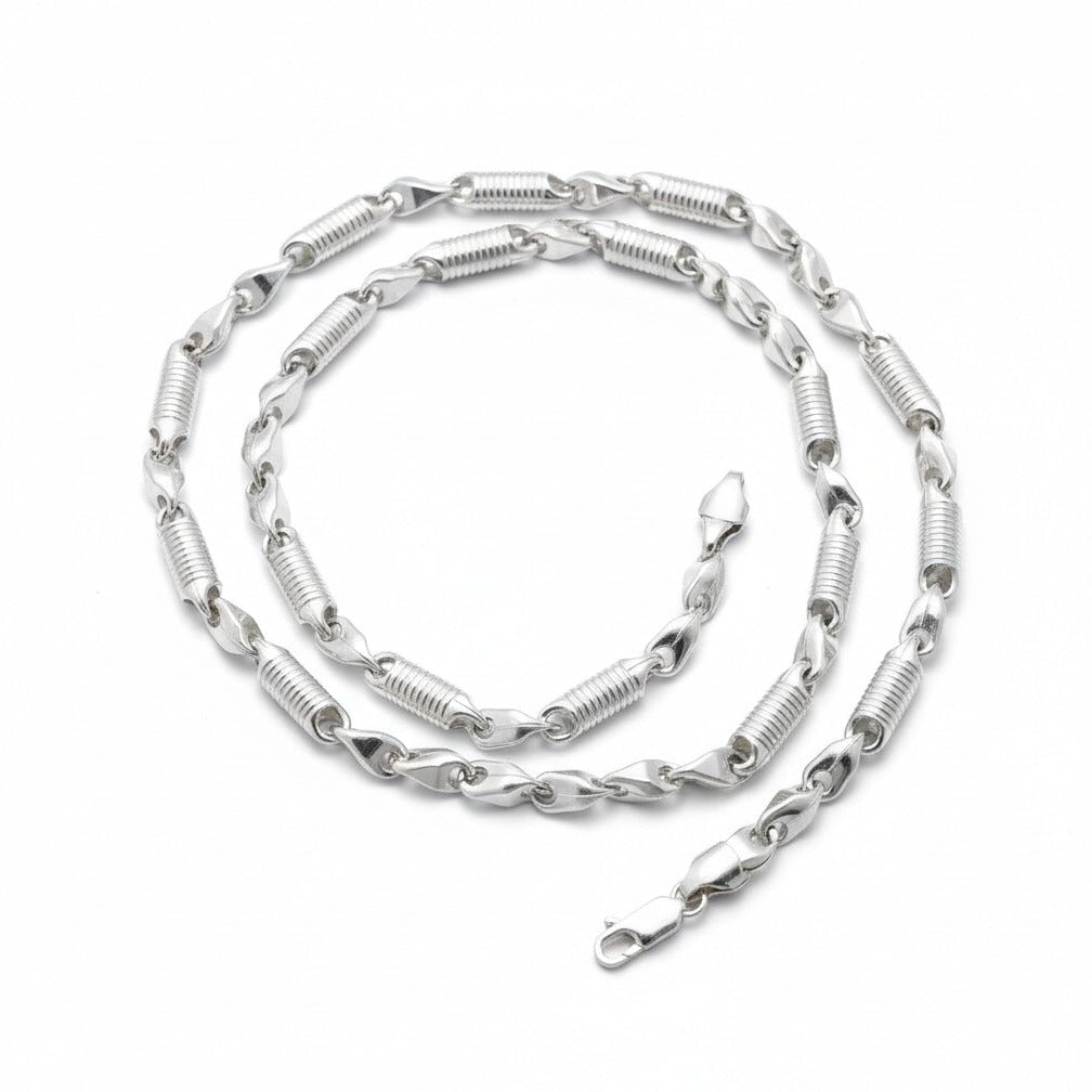 unique link chain for men-925 Silver