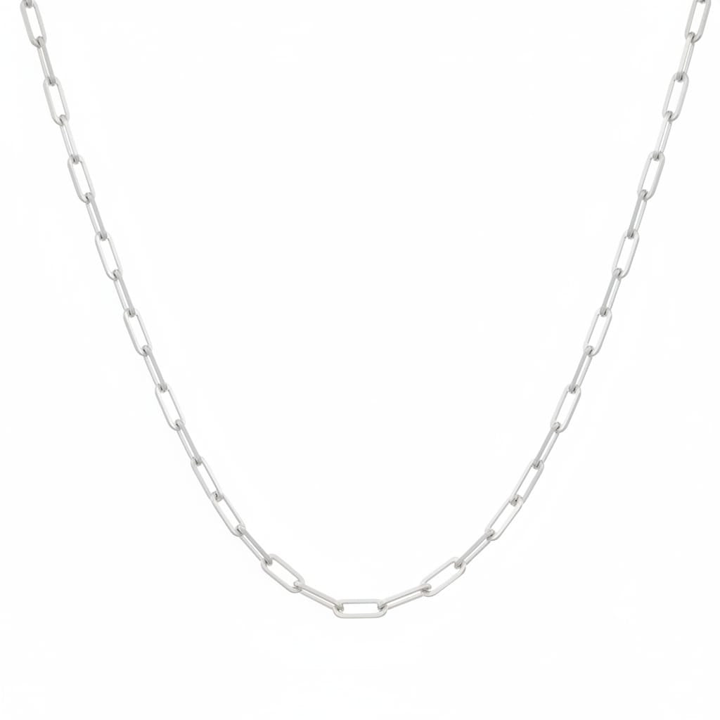 Classsic link chain for men-925 Silver