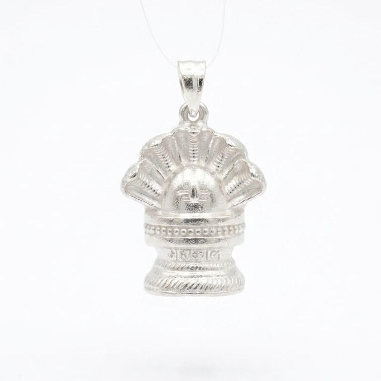 Mahakal  Shivling Silver pendant - 925 silver