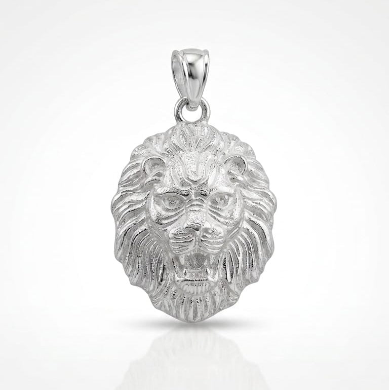 Narsimha Silver Pendant  - 925 Silver