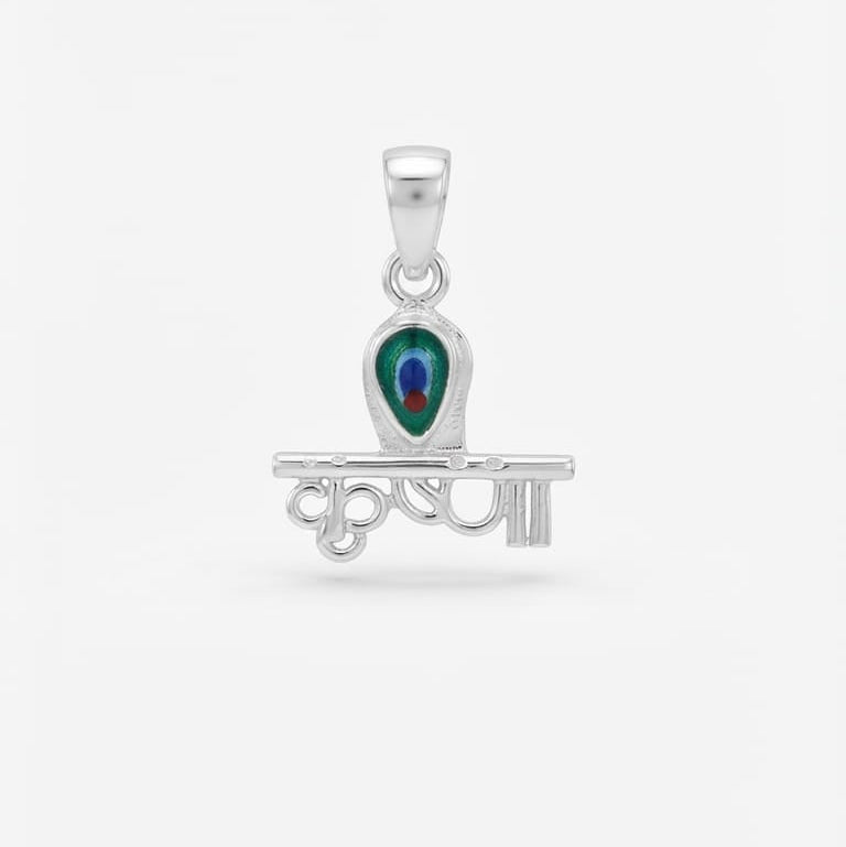 Krishna Baby pendant  -  925 Silver