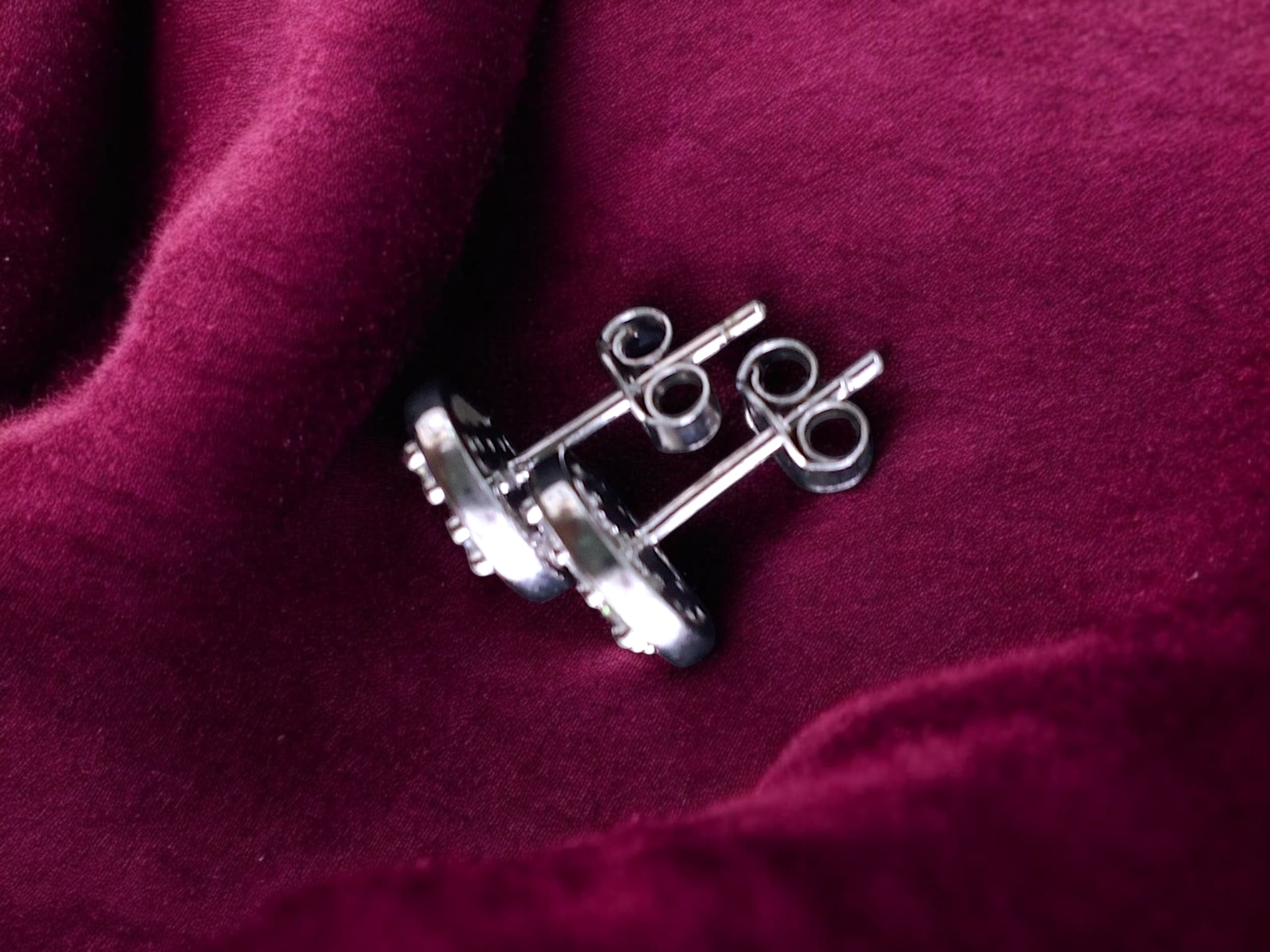 Geometric Shaped Earrings - 925 silver