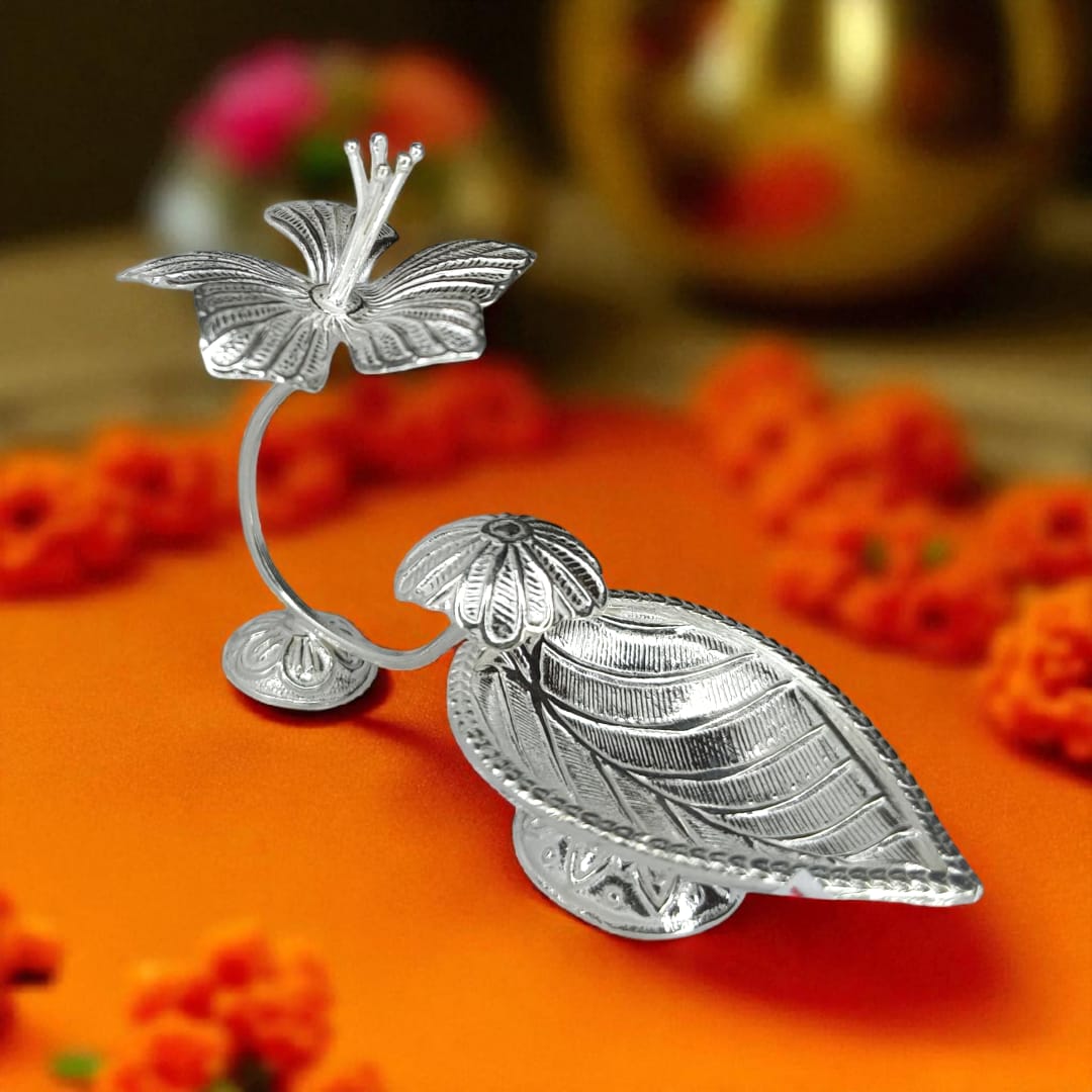 Silver Jaswand Diya