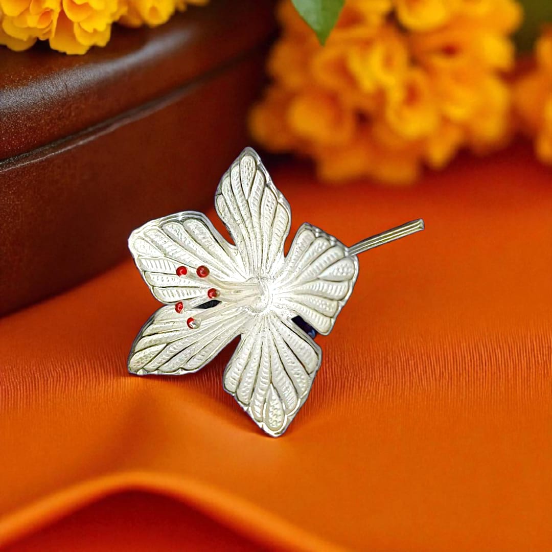 Silver Simple Jaswand