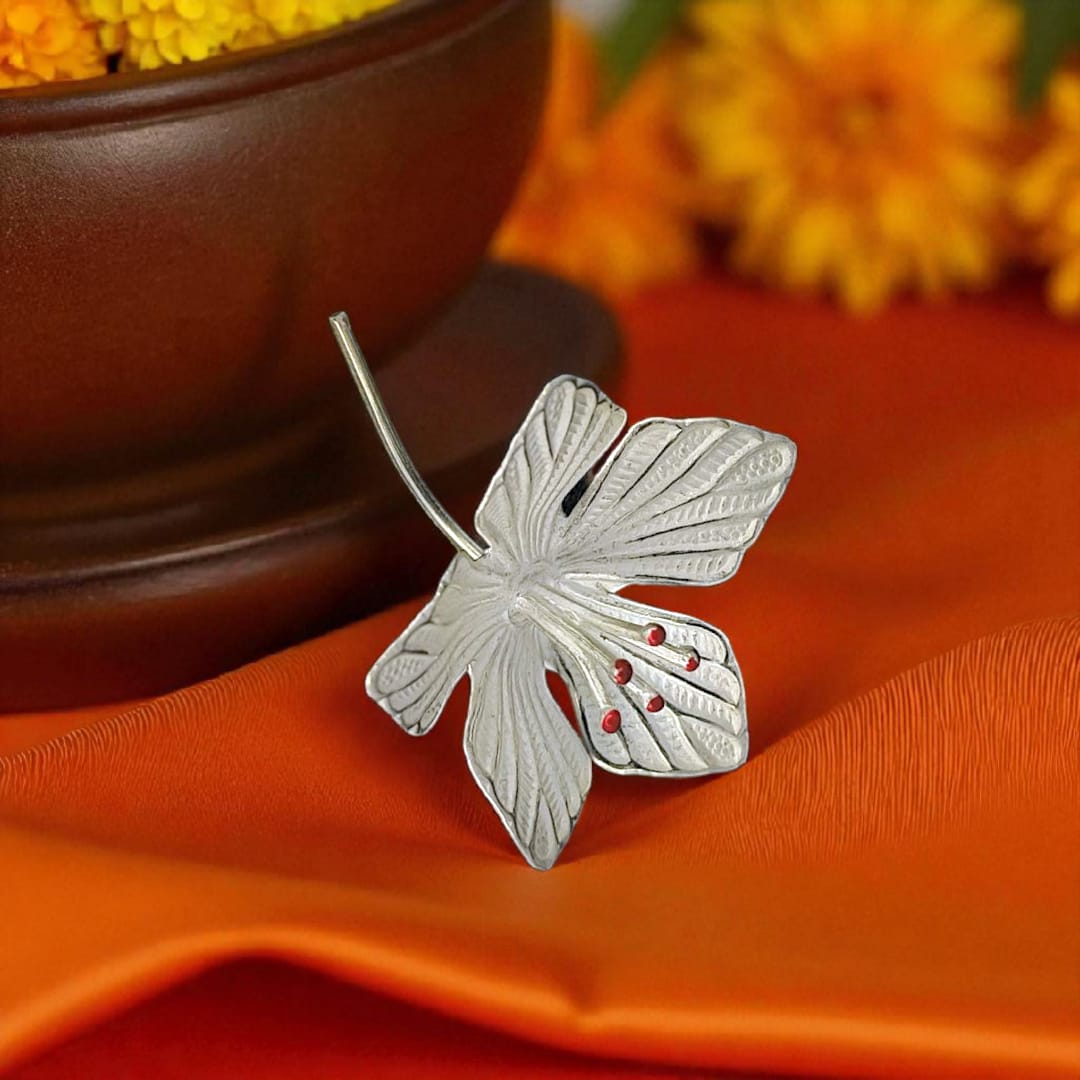 Silver Simple Jaswand