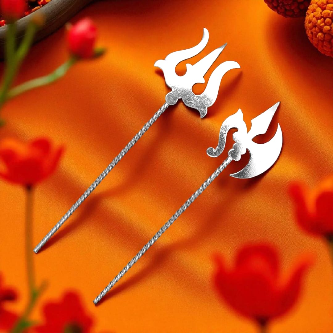 Silver Trishul Parshu