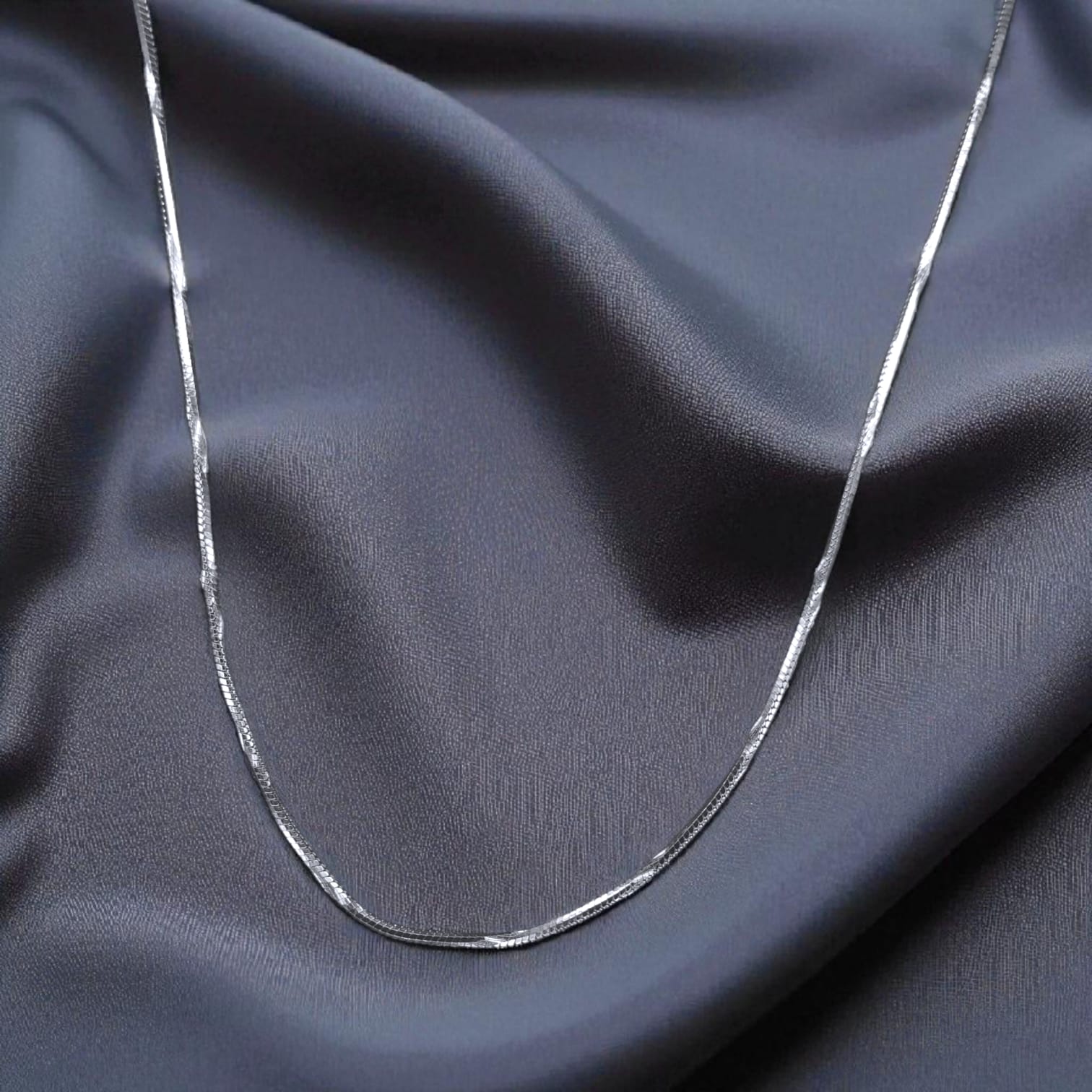 Snake Cut Chain 925 Silver
