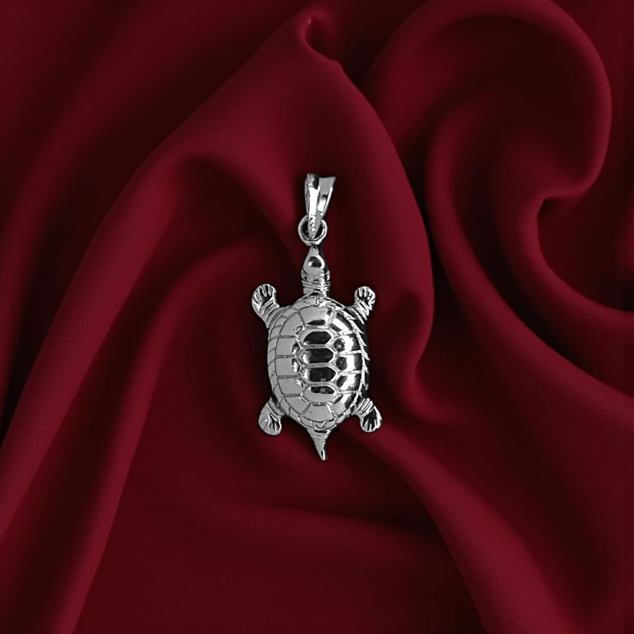 Tortoise Pendant - 925 Silver