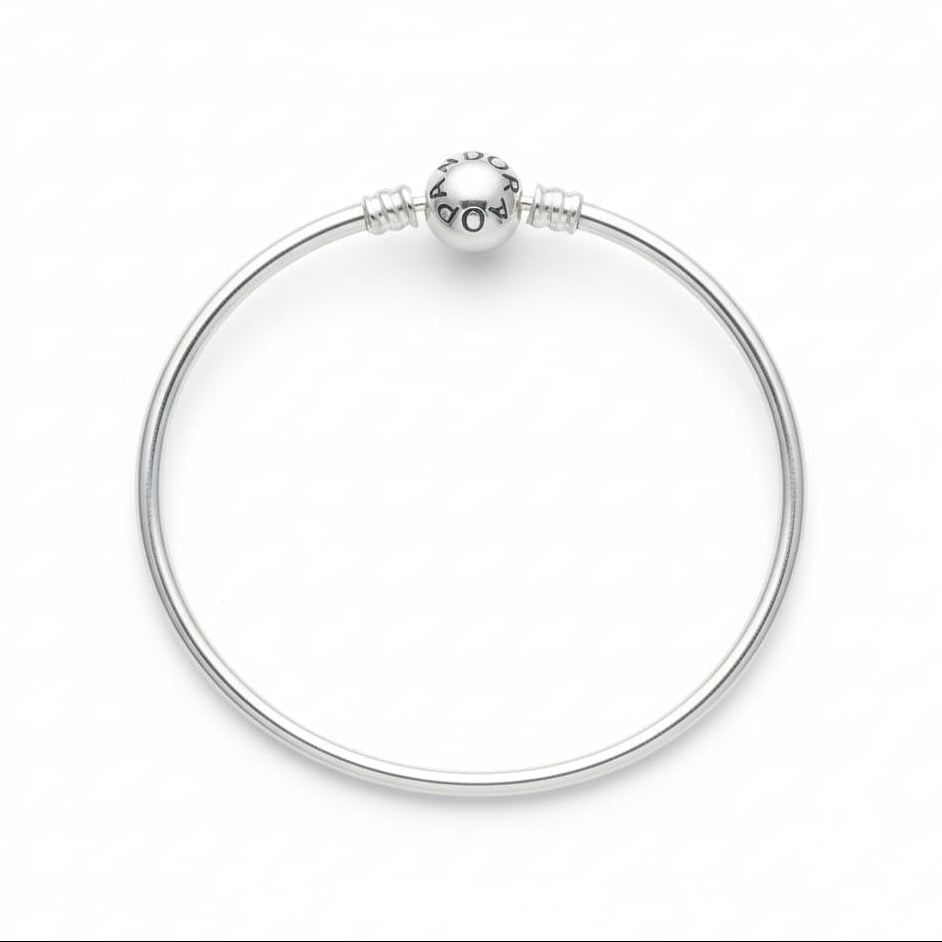 Moment Ball Adjustable Bangle/Bracelet for Women-925 Silver