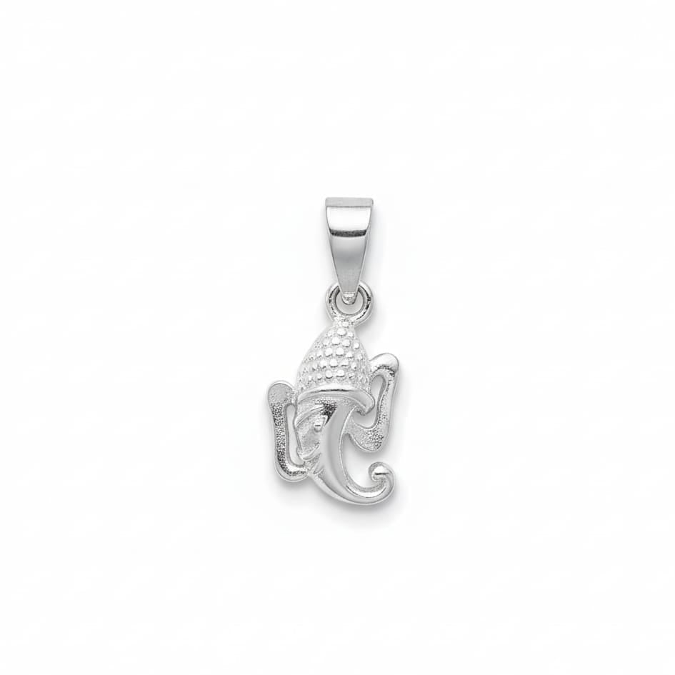 Lord Ganesha Baby Pendant - 925 Silver