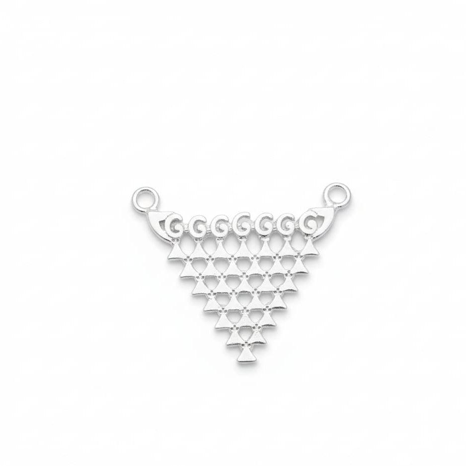 Saraswati Yantra Pendant  For Men And Women- 925 Silver