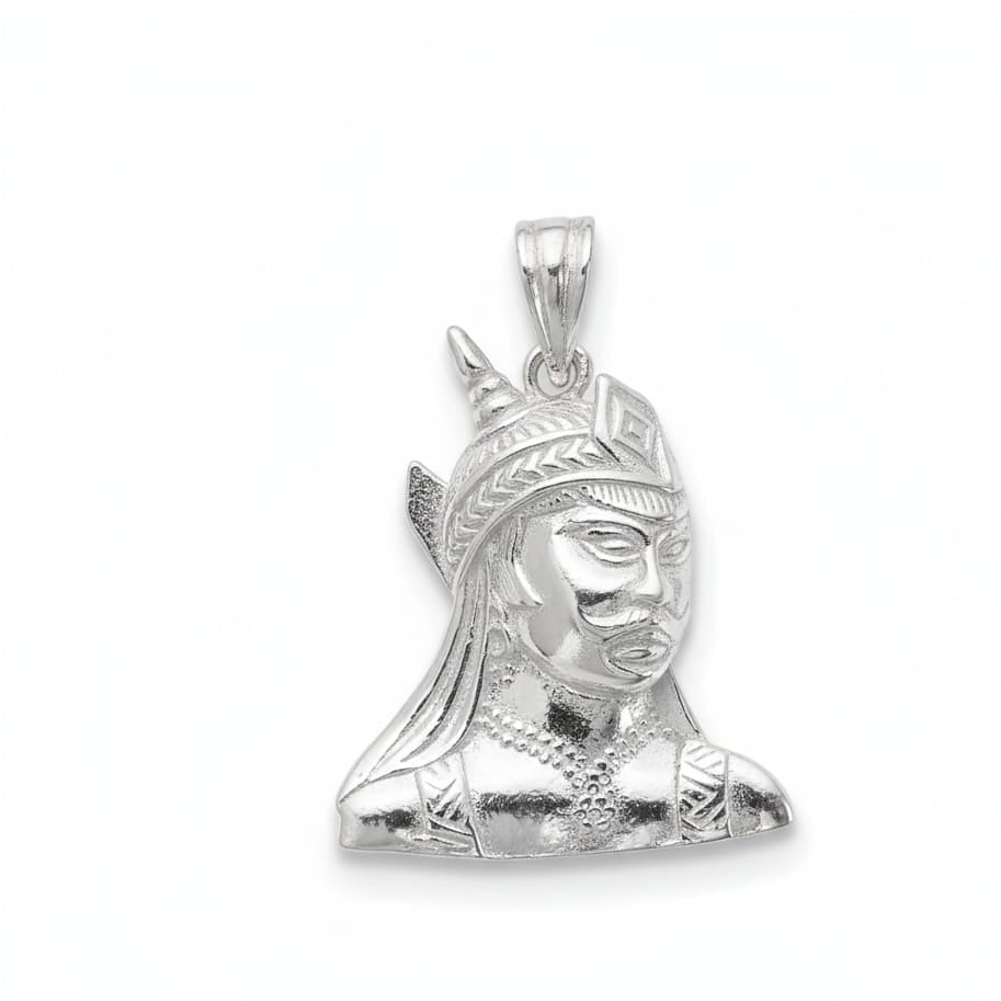Maharana Pratap Pendant -925 Silver