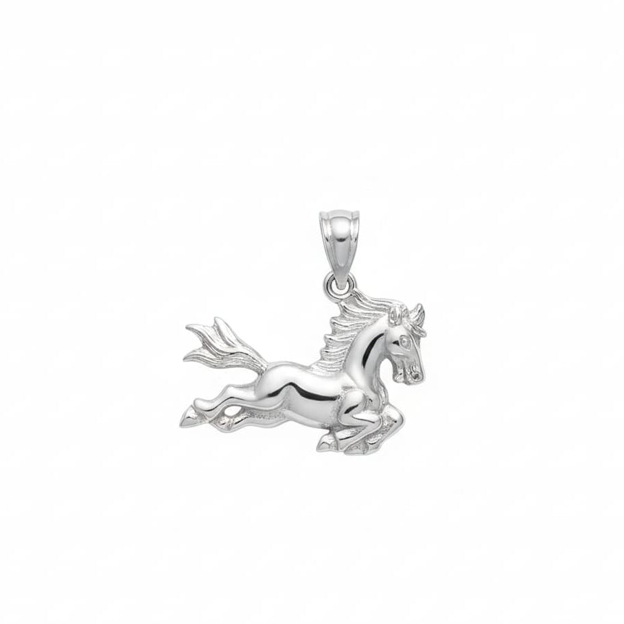 Silver Horse Pendant-925 Silver