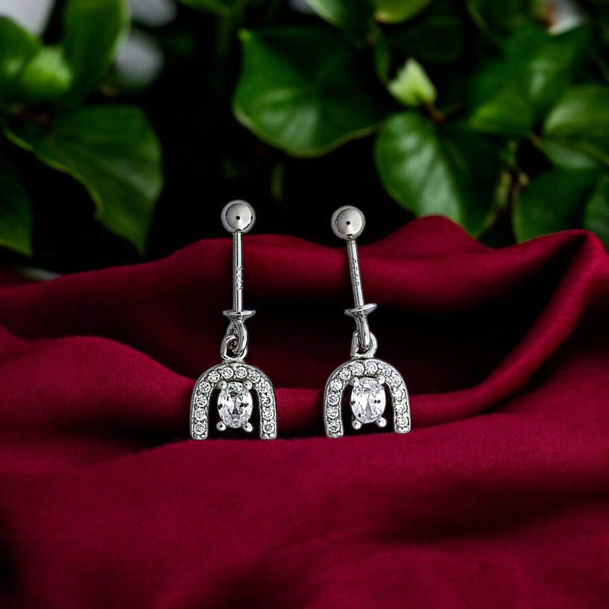 Silver Elegant Bugadi Earrings pair-925 Silver