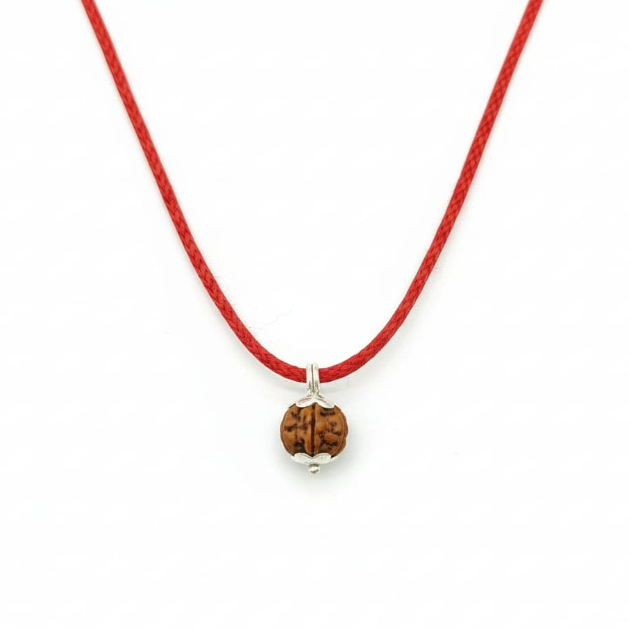 Rudraksha Baby pendant with cap-925 Silver