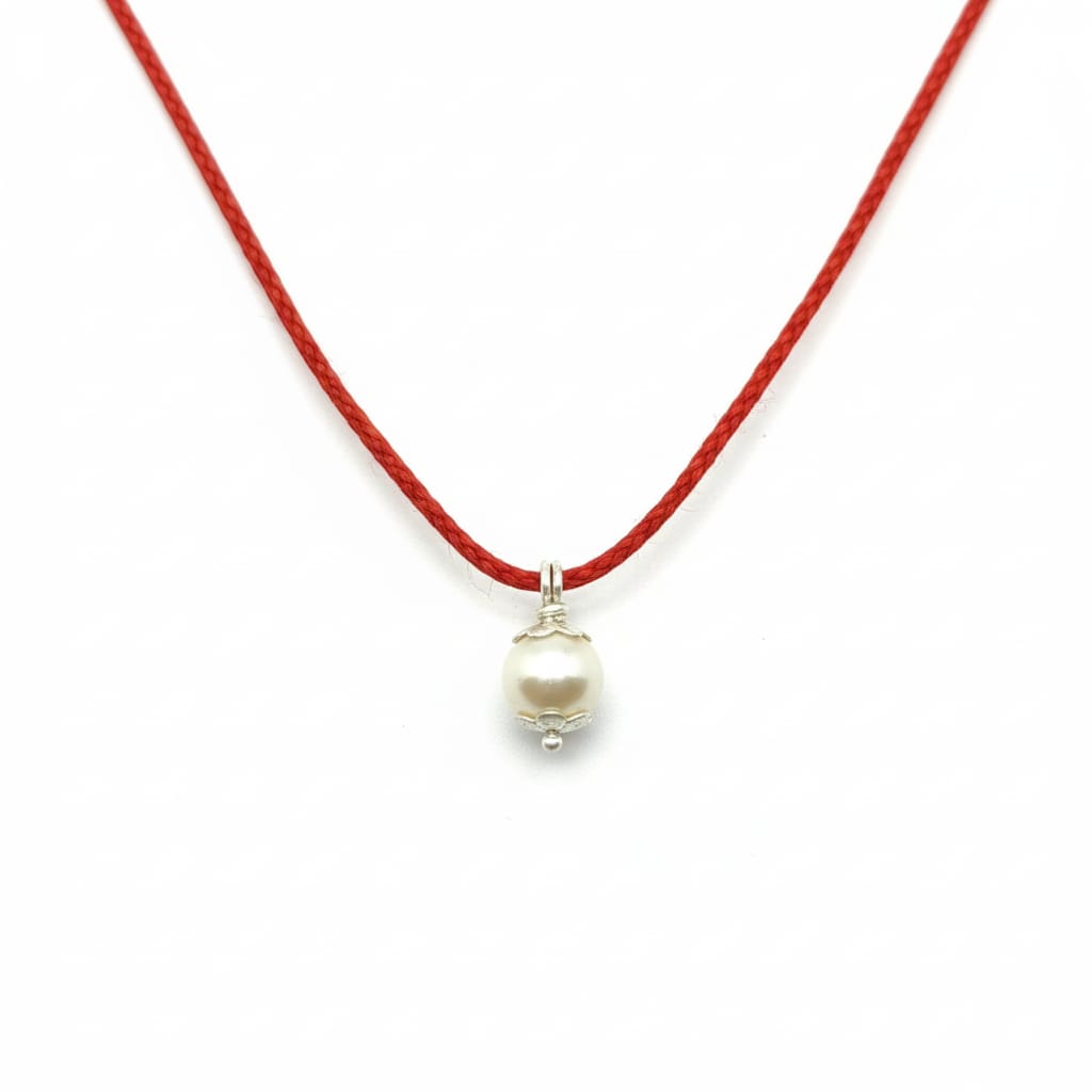 pearl Baby pendant with cap -925 Silver