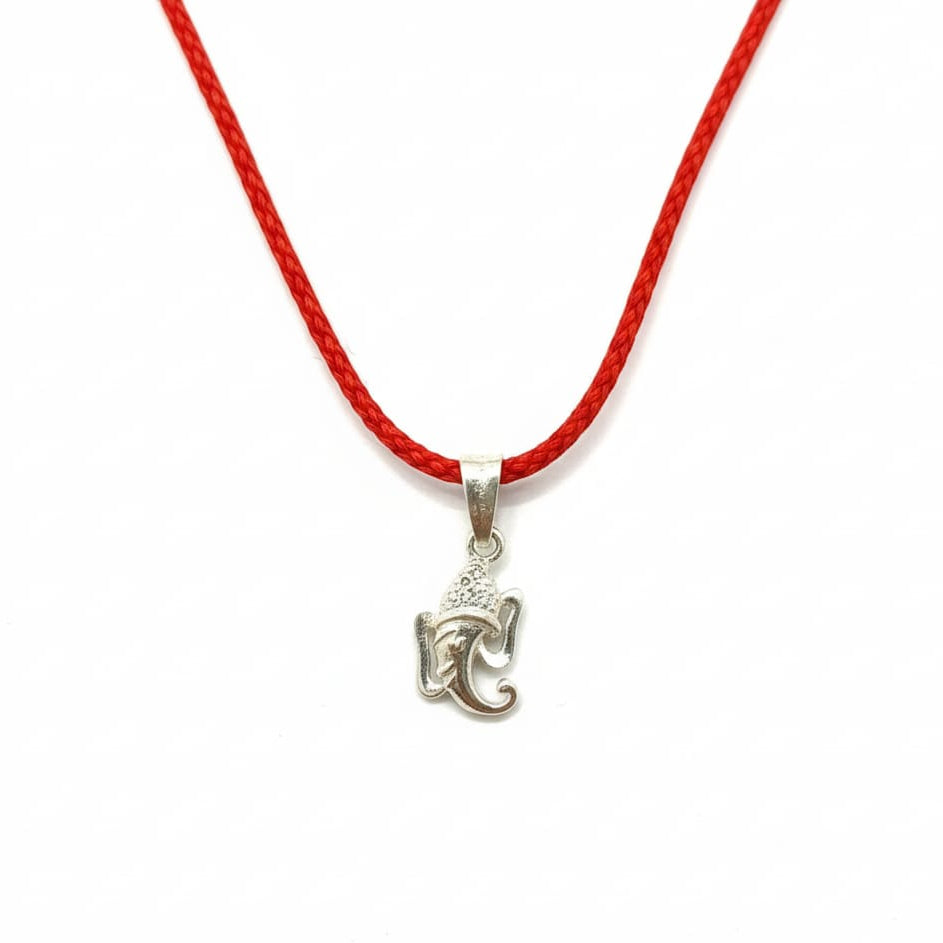Lord Ganesha Baby Pendant - 925 Silver