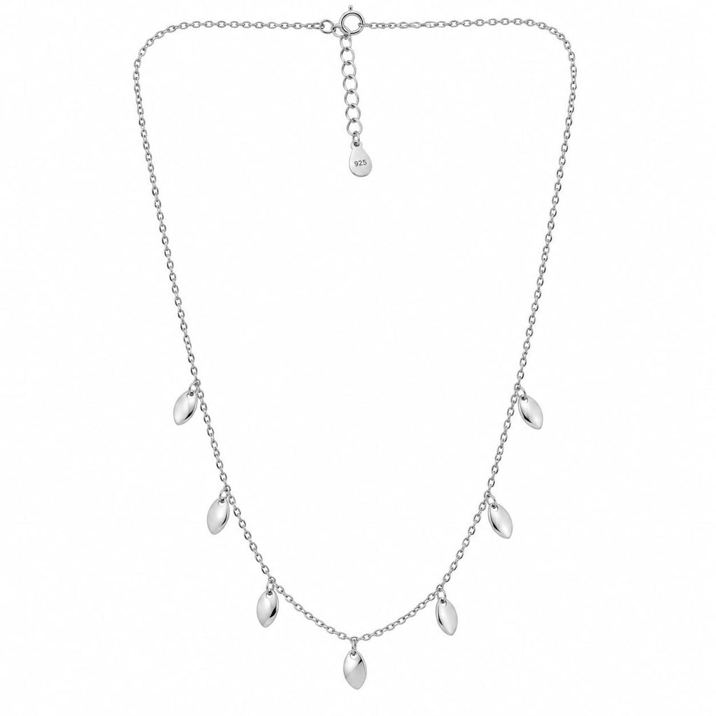 Cz Premium Silver Neckless For Women - Silver 925