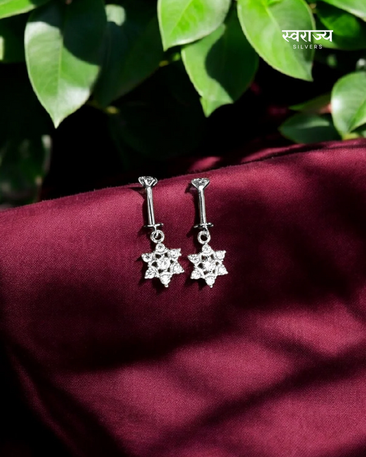 Silver Bugadi Earrings