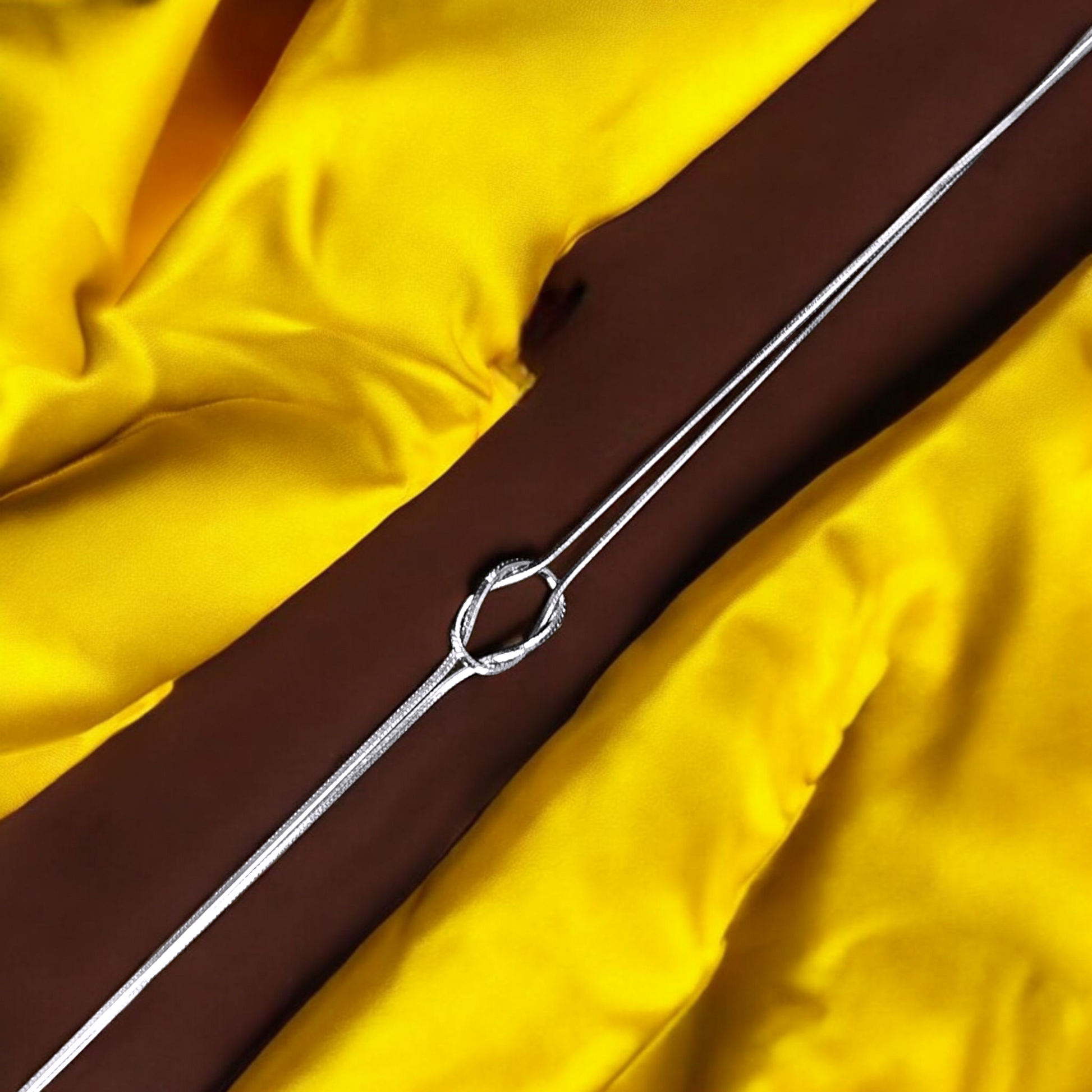 Trending Silver Knot Rakhi