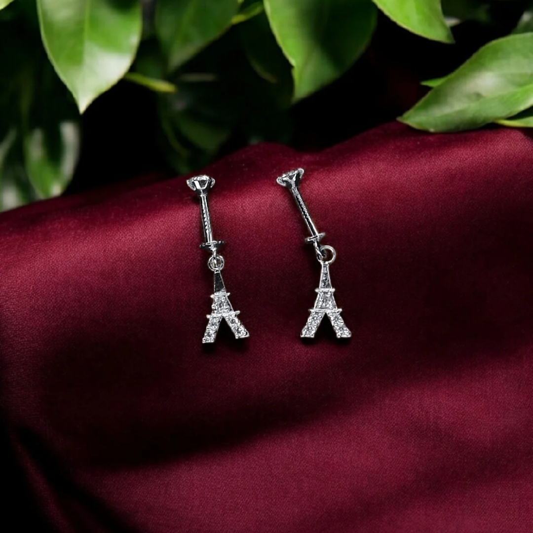 Silver Bugadi Earrings pair