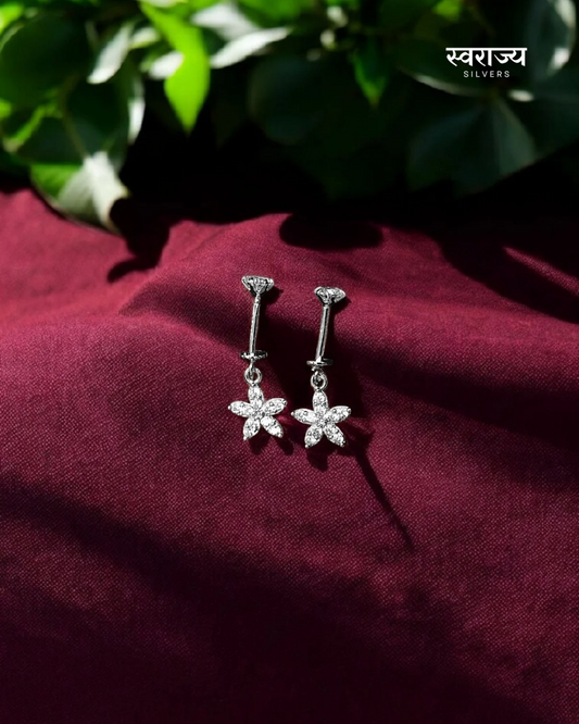 Silver Bugadi Earrings